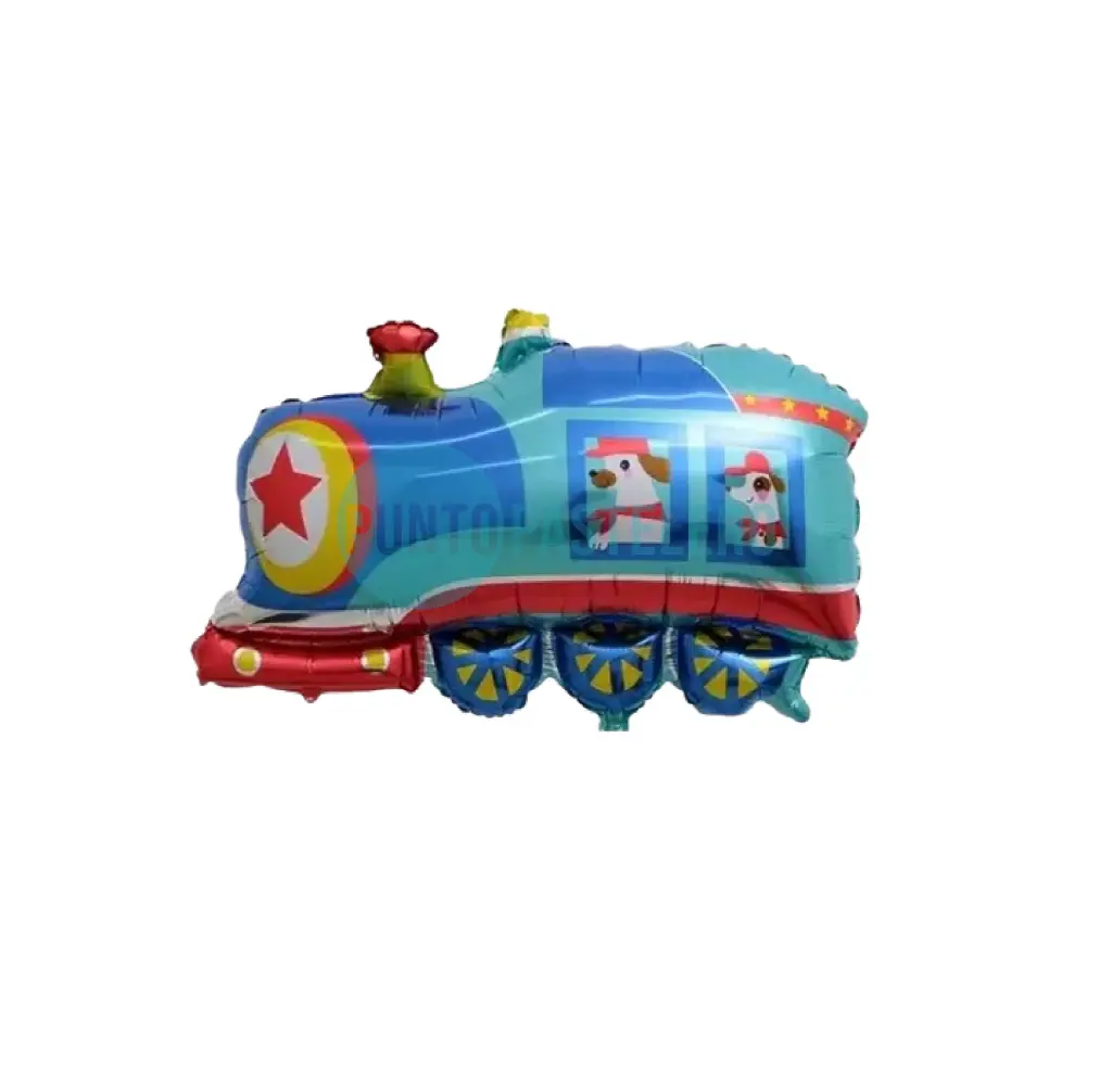 GLOBO METALIZADO TREN (35 CM) [13-3]