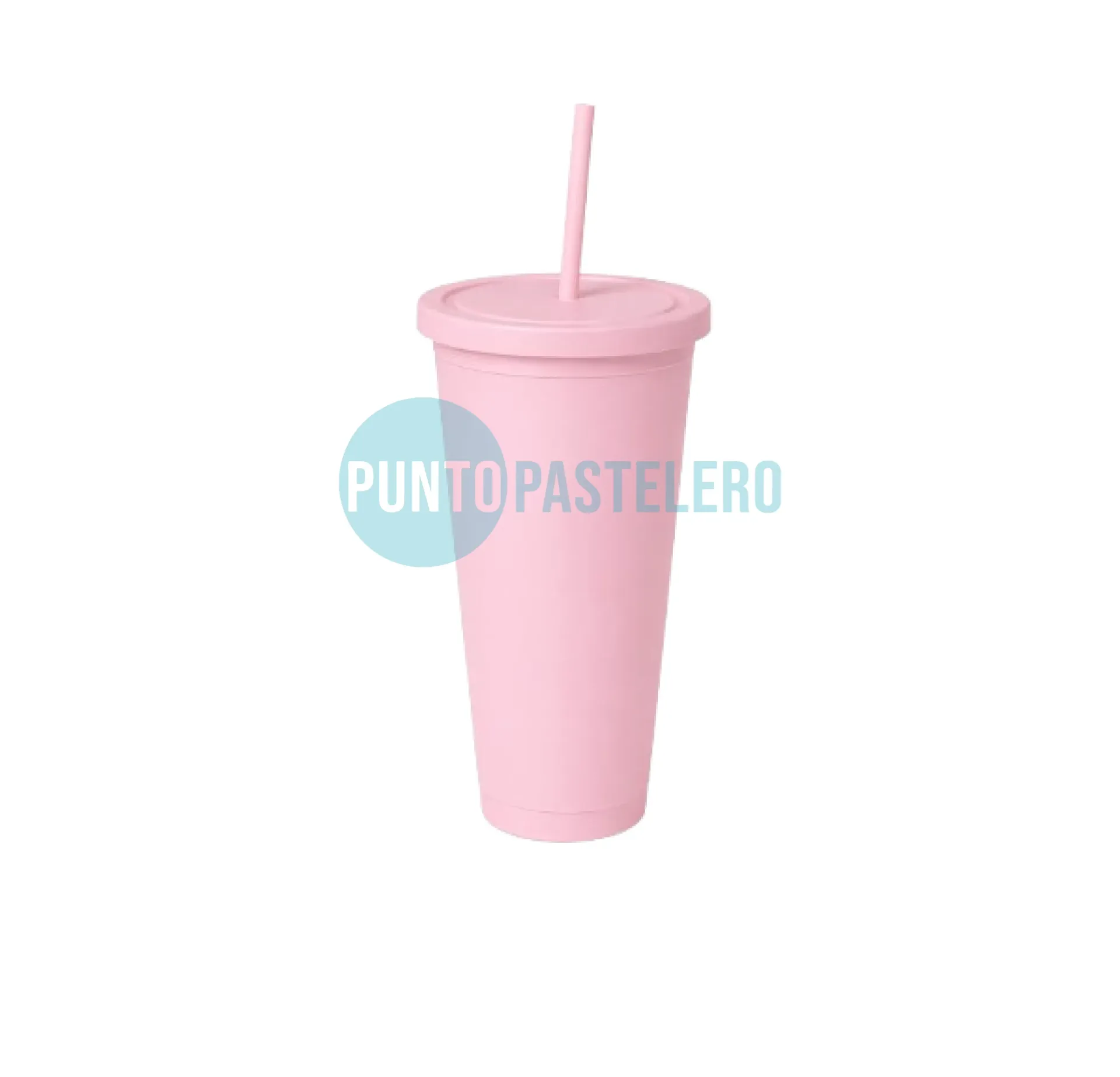 [VE20] VASO ECO LISO MILKSHAKE CON SORBETE 500CC (COLORES PASTEL)