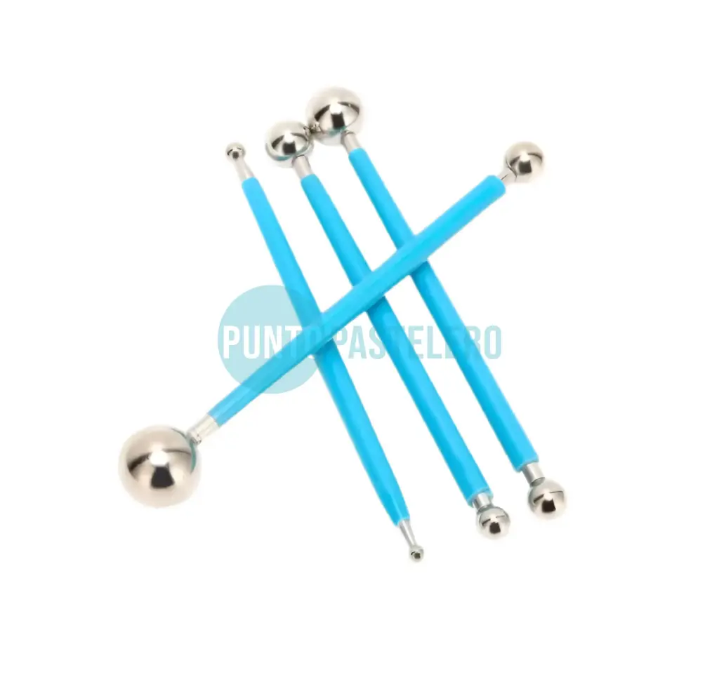 SET BOLILLOS METALICOS TAMAÑOS SURTIDOS (4 U.)