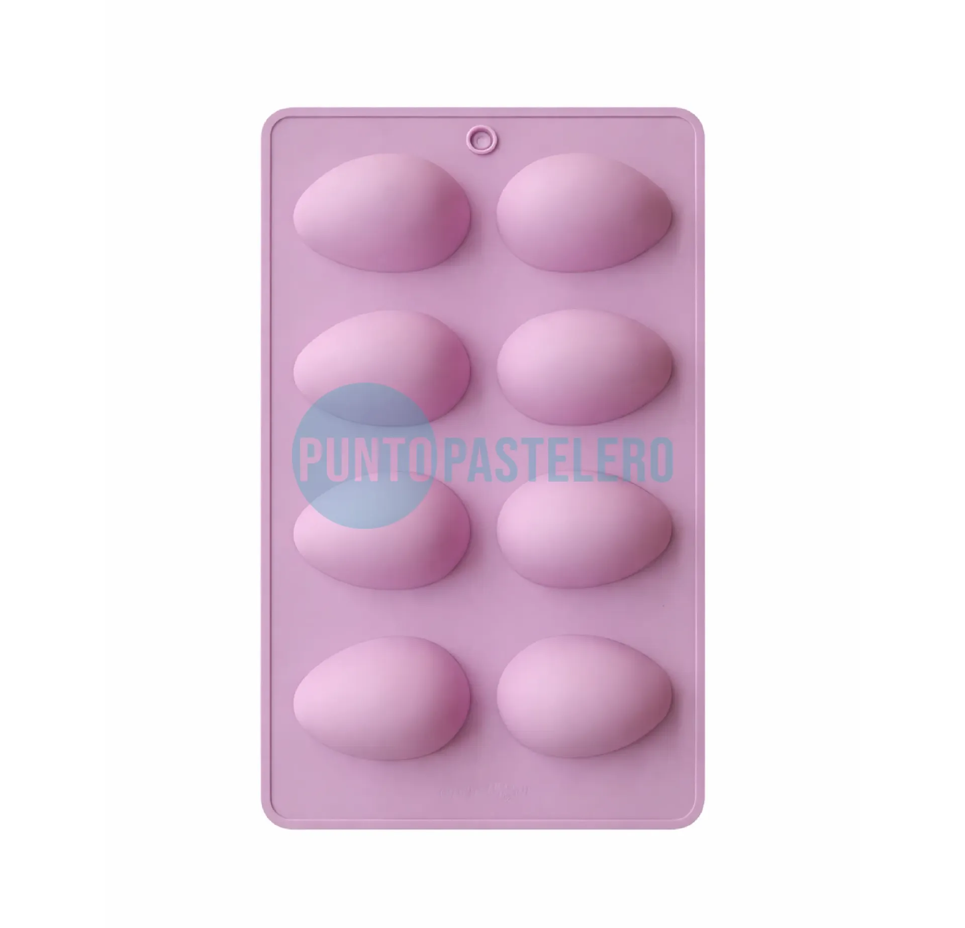 MOLDE SILICONA HUEVO DE PASCUA 6 CM (8 U.)