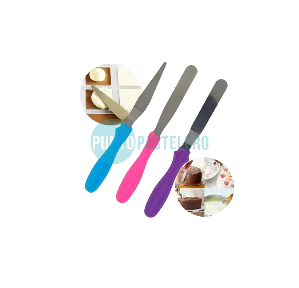 SET 3 ESPATULAS DE REPOSTERIA