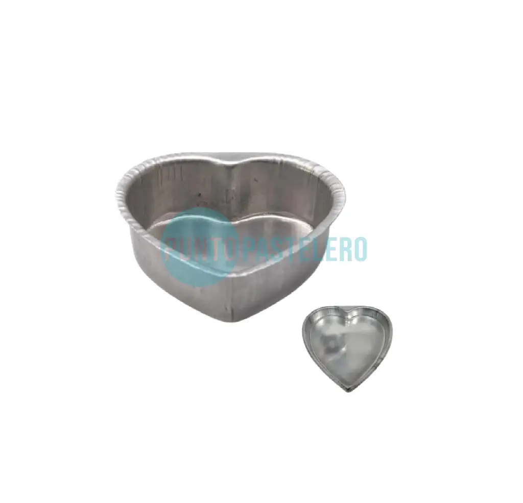 [24791X1] MOLDE ALUMINIO CORAZON MINI (8X7 CM)