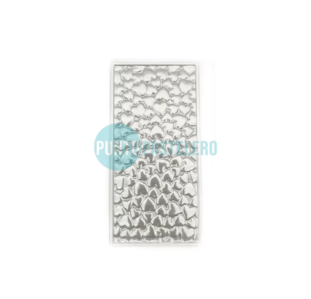 MOLDE ACETATO TABLETA CORAZONES 967 A [B5]