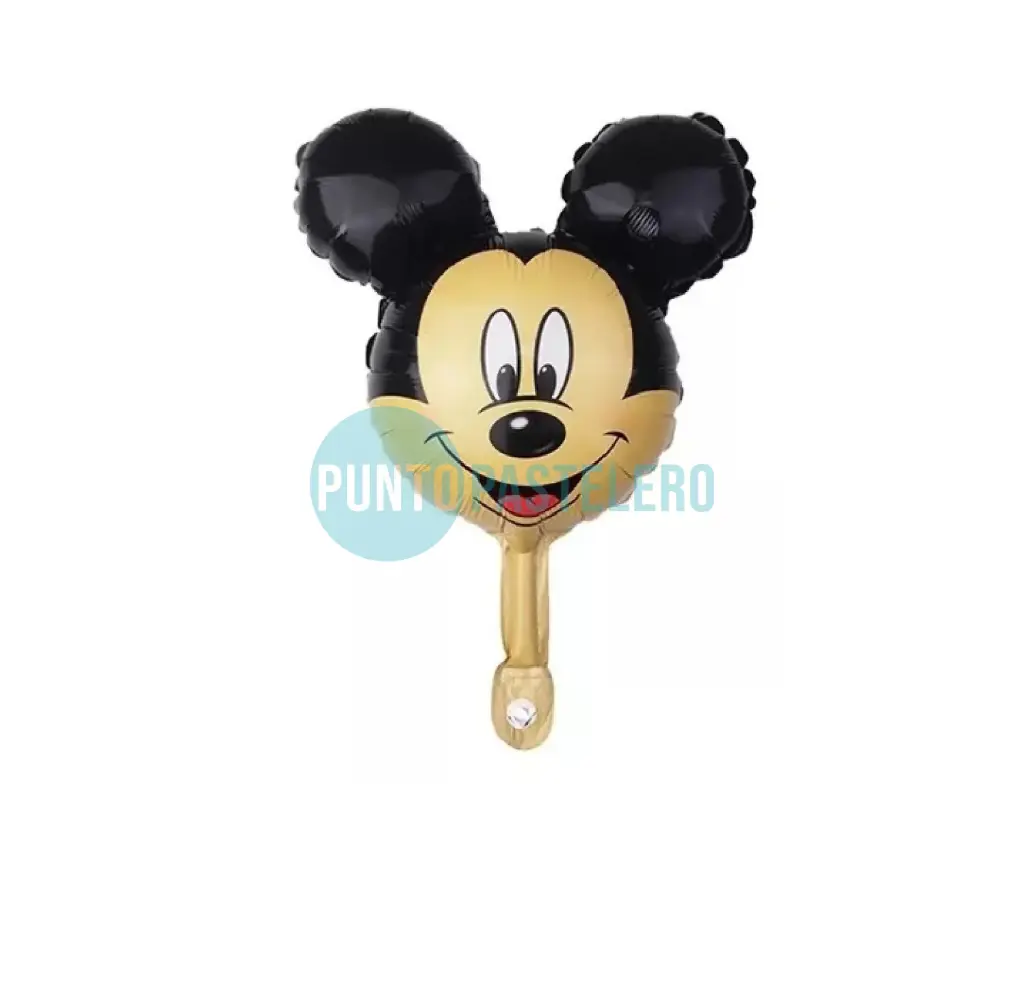 GLOBO METALIZADO MICKEY CARA (40 CM) [C3-A3]