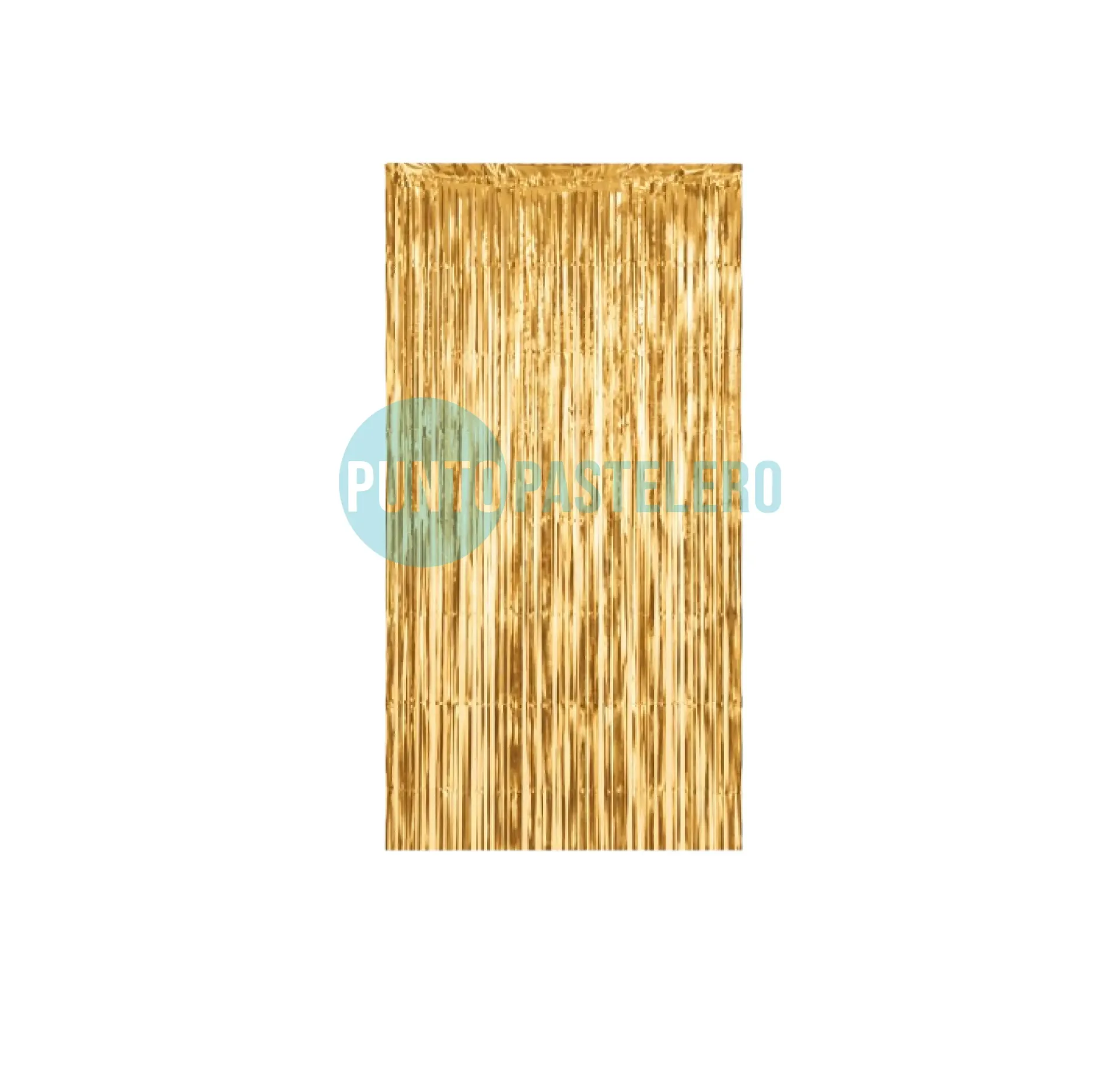 CORTINA METALIZADA CHAMPAGNE FOIL FRINGE (1 X 2 MT.)