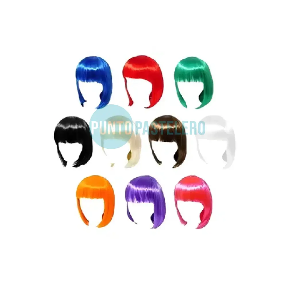 PELUCA CORTE CARRE LACIA CELESTE