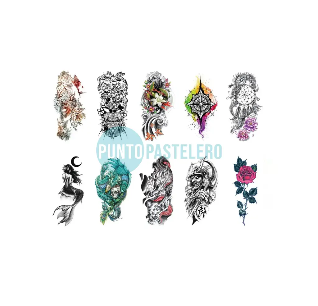 TATUAJE TEMPORAL CORPORAL (MODELOS SURTIDOS)