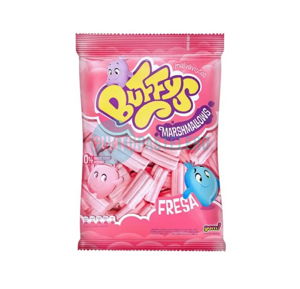 MALVAVISCOS BUFFYS TWISTER CHURRO FRESA ROSA (X 450 GR.)
