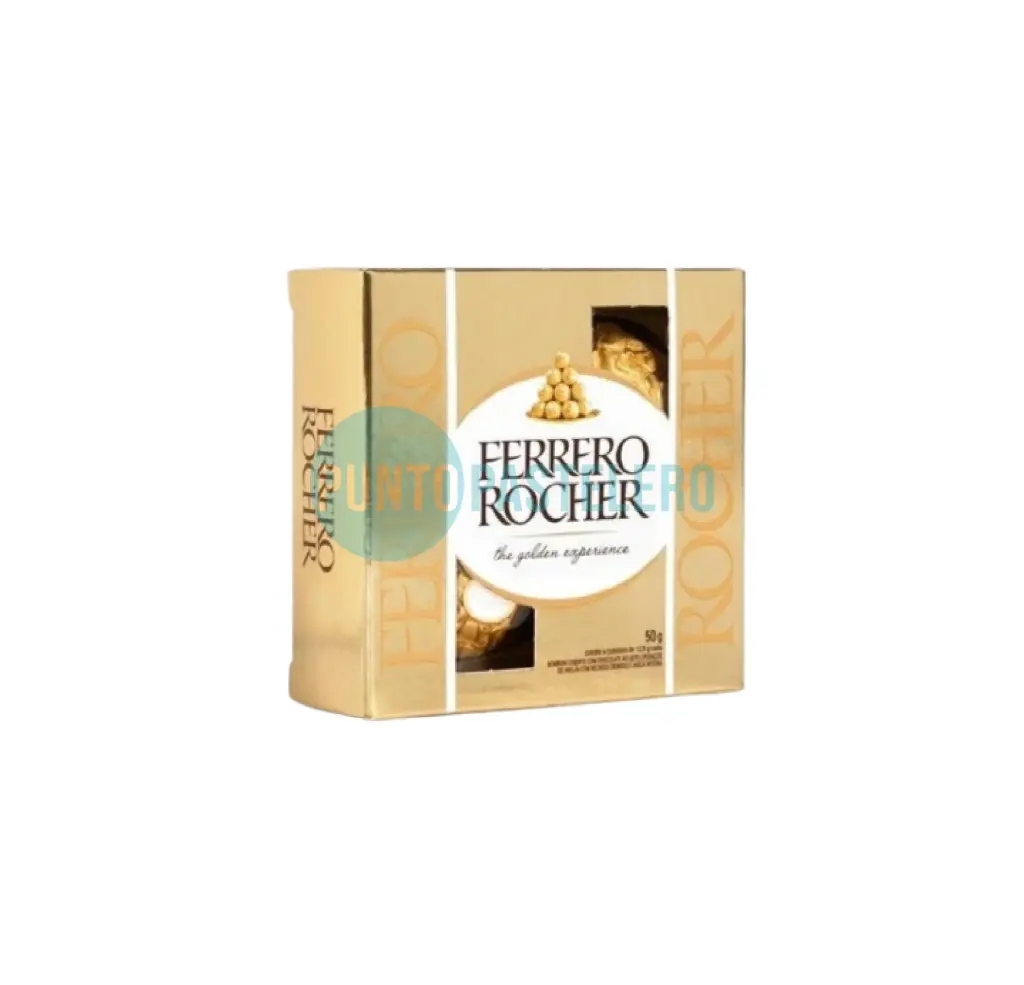 FERRERO ROCHER BOMBONES CAJA (X 4 U.)