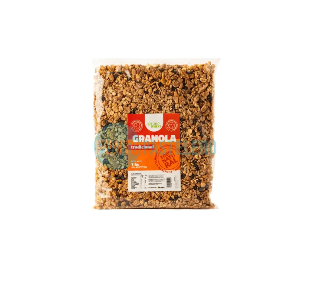 GRANOLA PASAS Y ALMENDRAS GRANOMAX (X 300 GR.)