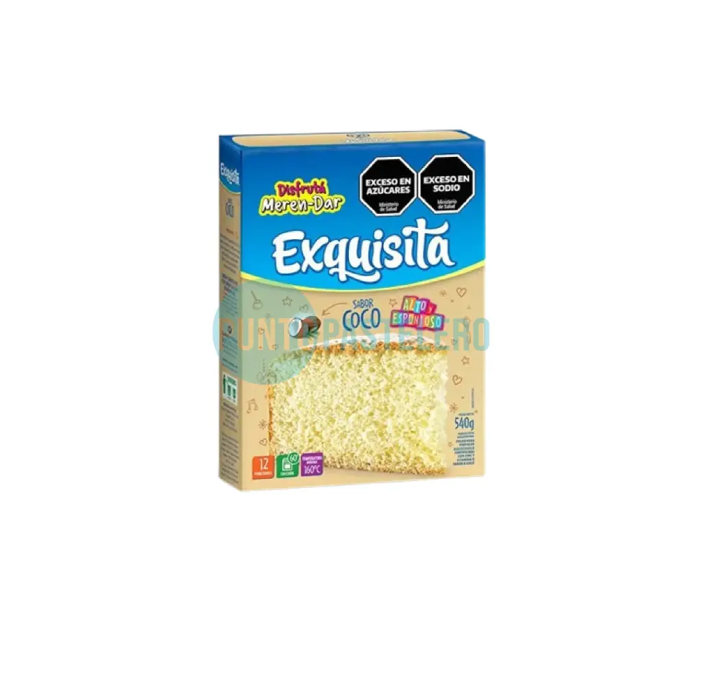 BIZCOCHUELO COCO EXQUISITA (X 540 GR.)