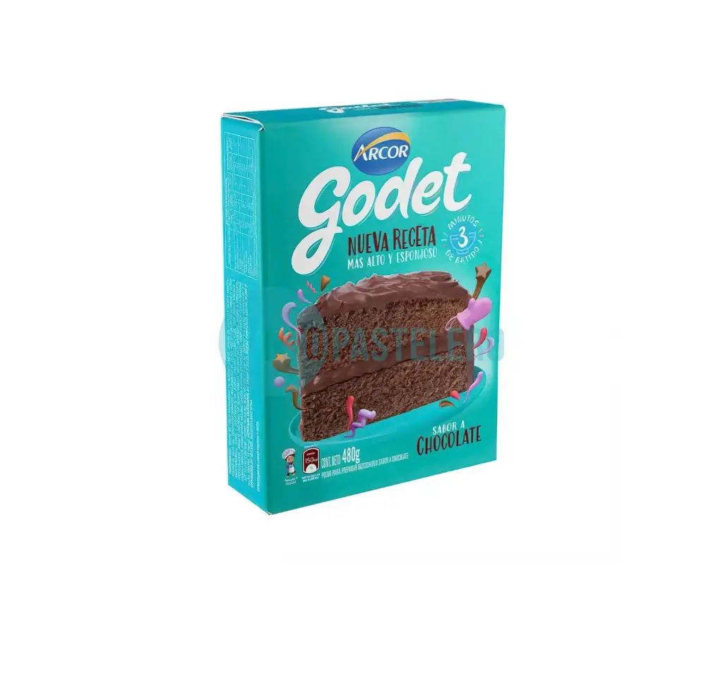 BIZCOCHUELO CHOCOLATE GODET (X 480 GR.)