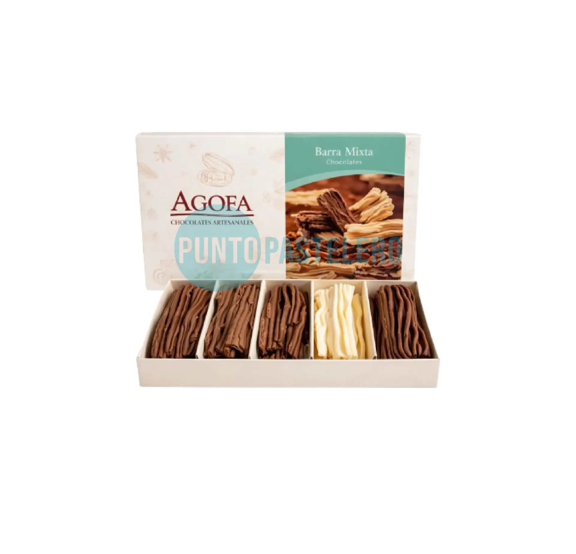 [7798114290037] ESTUCHE CHOCOLATE RAMA MIXTA AGOFA (X 150 GR.)
