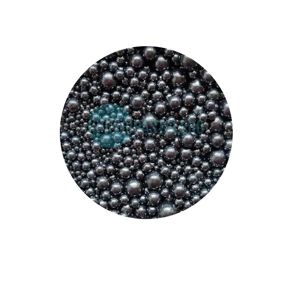 FRASCO PERLAS COMESTIBLES MIX NEGRO (X 100 GR.)