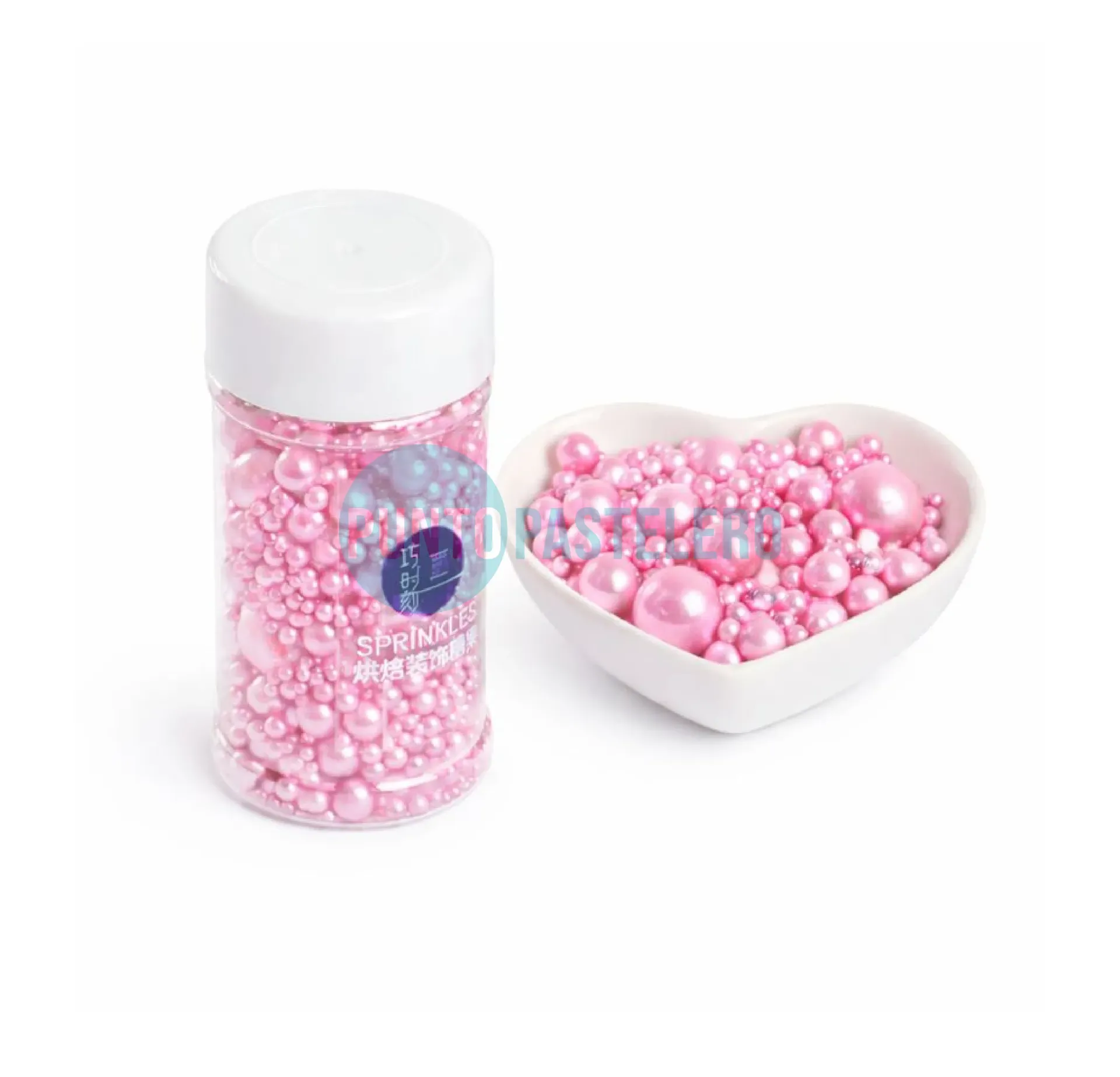 [00115221] FRASCO PERLAS COMESTIBLES MIX ROSA (X 100 GR.)