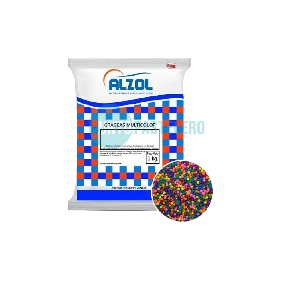 [0723540562219] GRAJEAS MULTICOLOR ALZOL (X KG.)