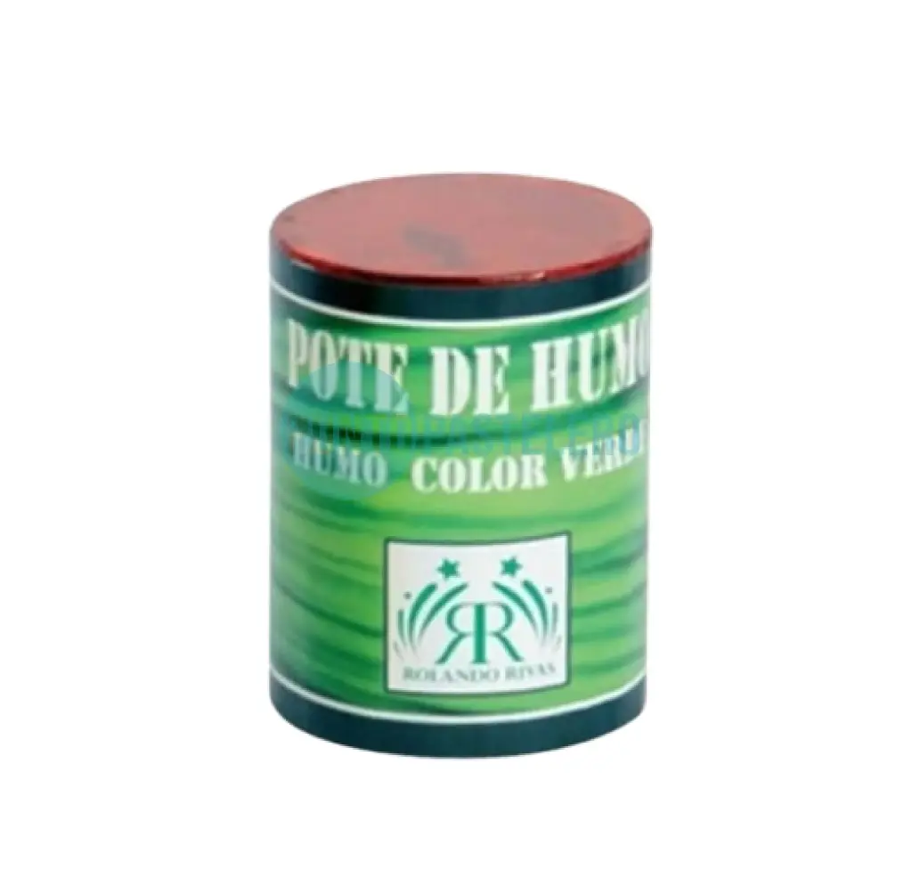 POTE BENGALA DE HUMO VERDE