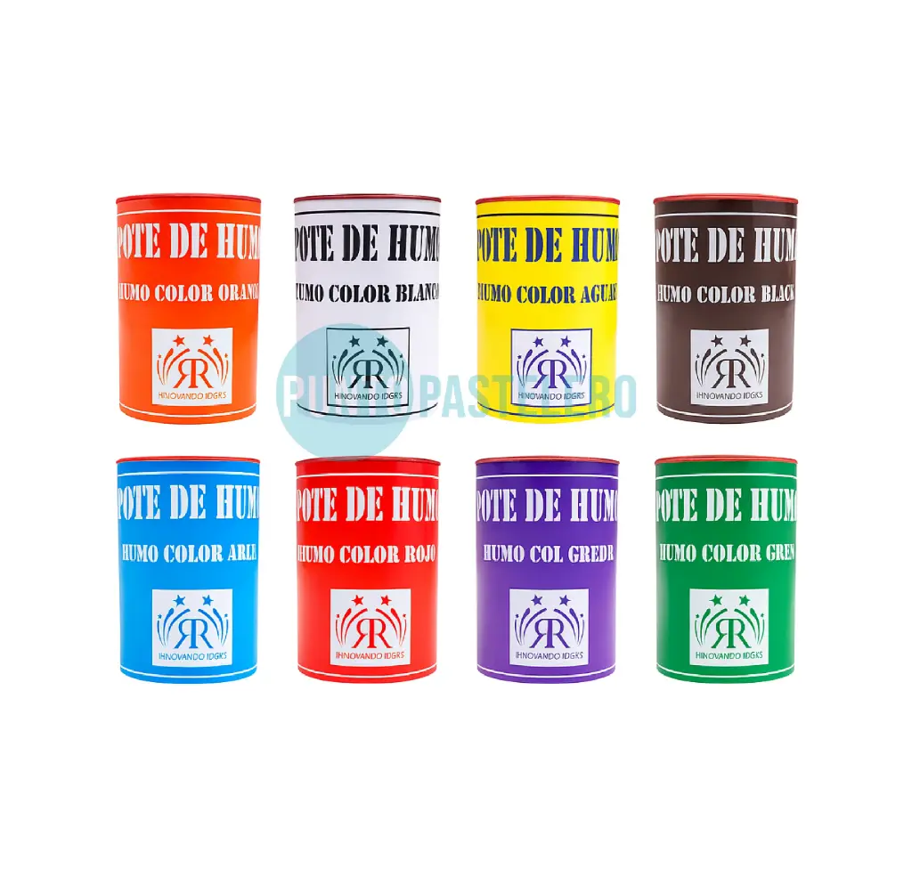 POTE BENGALA DE HUMO VIOLETA