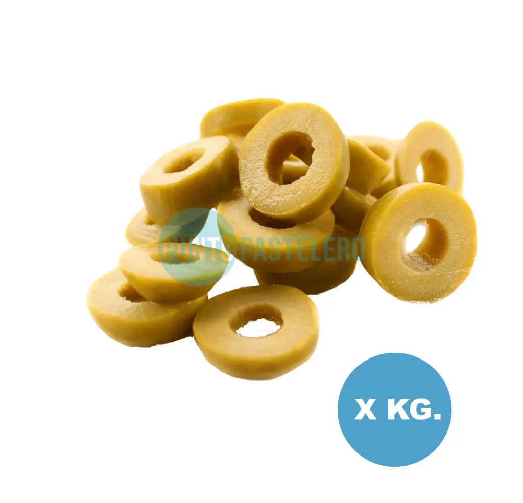 ACEITUNAS VERDES EN RODAJAS (X 1 KG.)