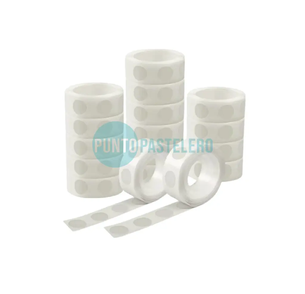 CINTA ADHESIVA DE PUNTOS PARA GLOBO