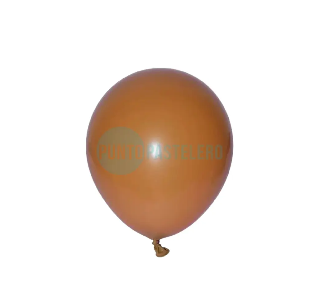 GLOBO LATEX 12" CARAMEL CAFE (2.8 GR.) (X 25 U.)