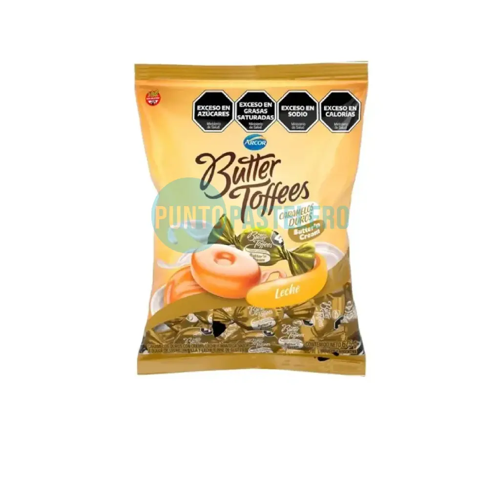CARAMELOS ARCOR BUTTER TOFFEES BUTTER CREAM (X 100 GR.)