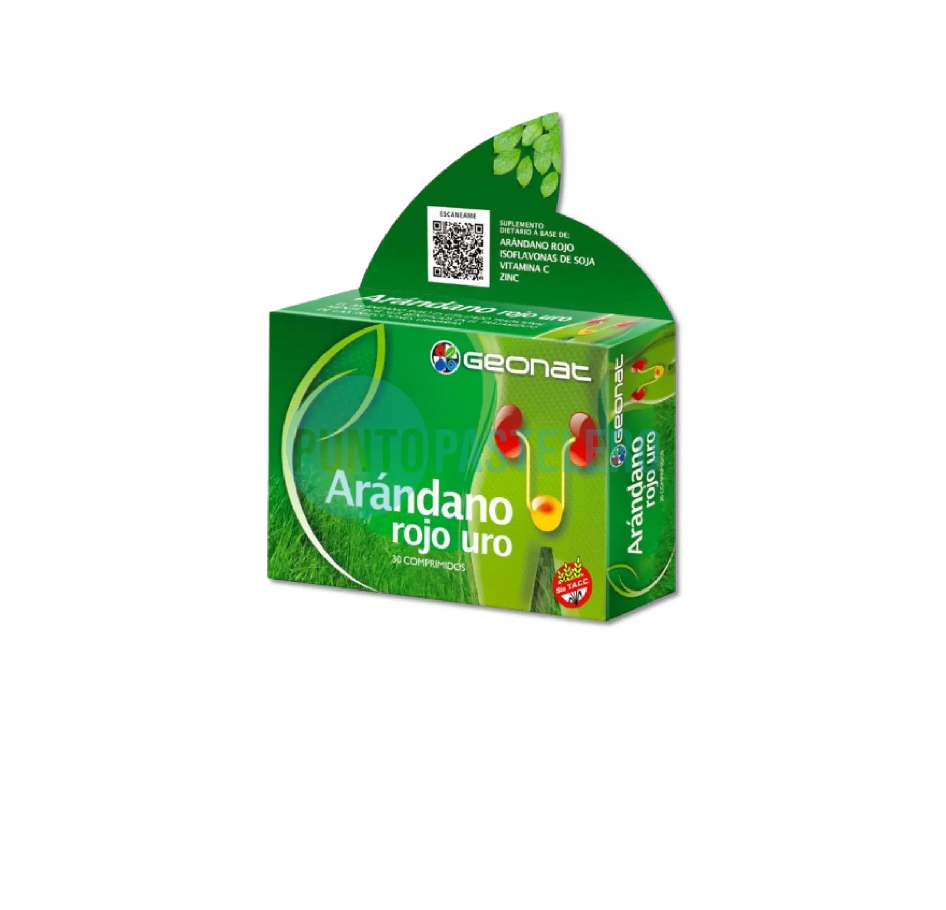 ARANDANOS ROJOS URO GEONAT (X 30 COMPRIMIDOS)