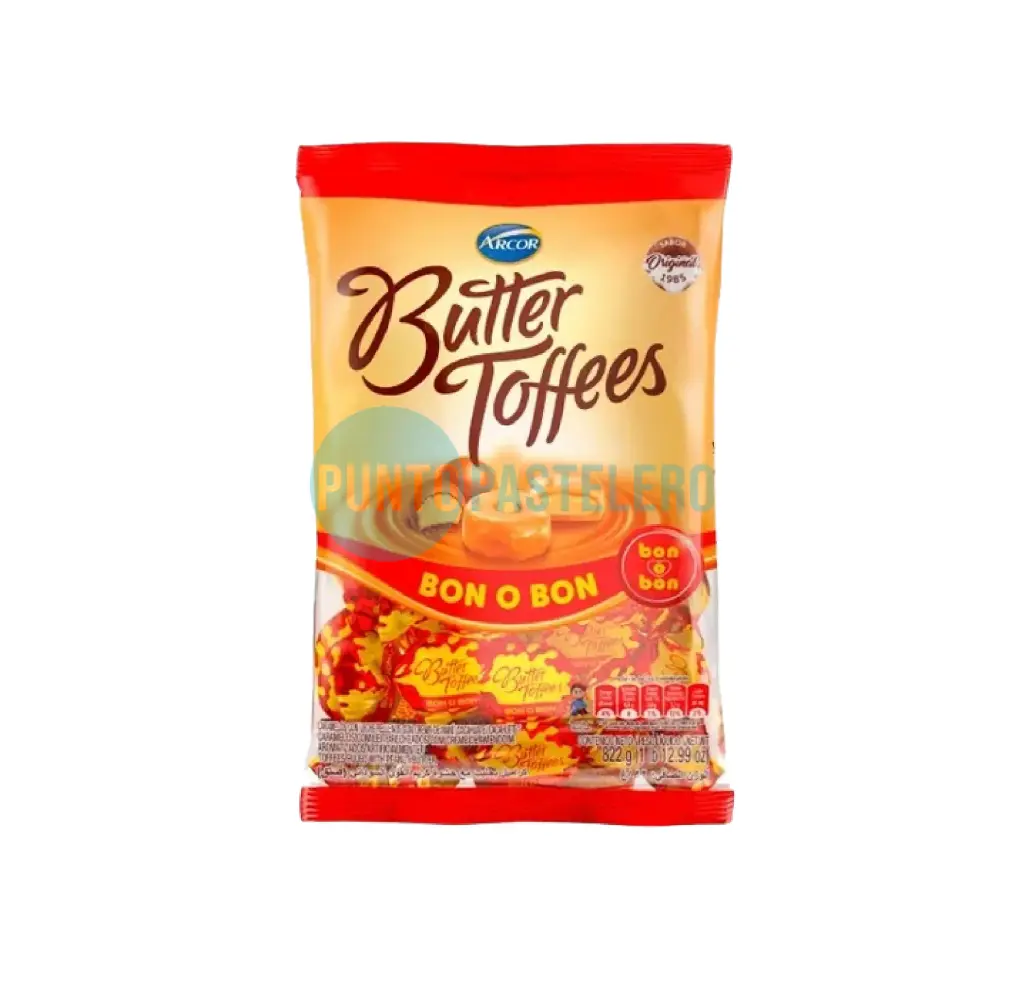CARAMELOS BUTTER TOFFE BON O BON (X 822 GR.)