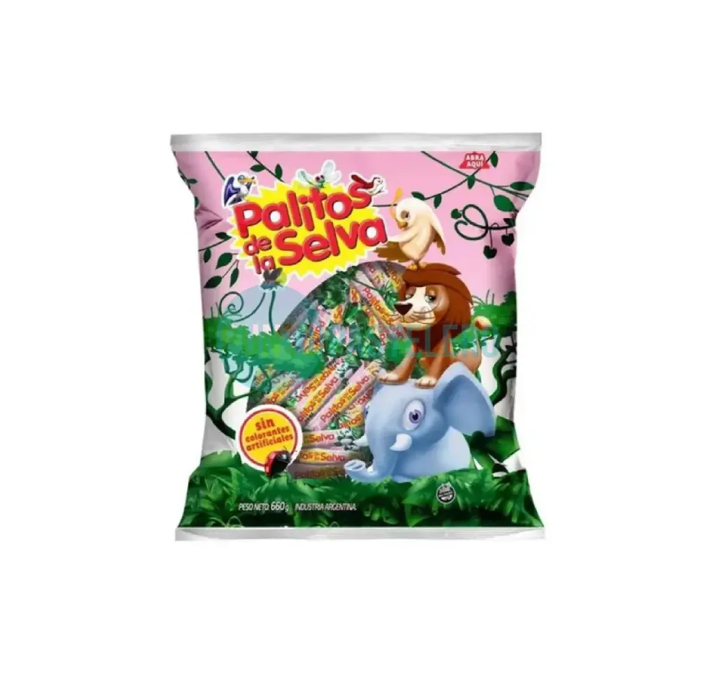 CARAMELOS PALITO DE LA SELVA (X 660 GR.)