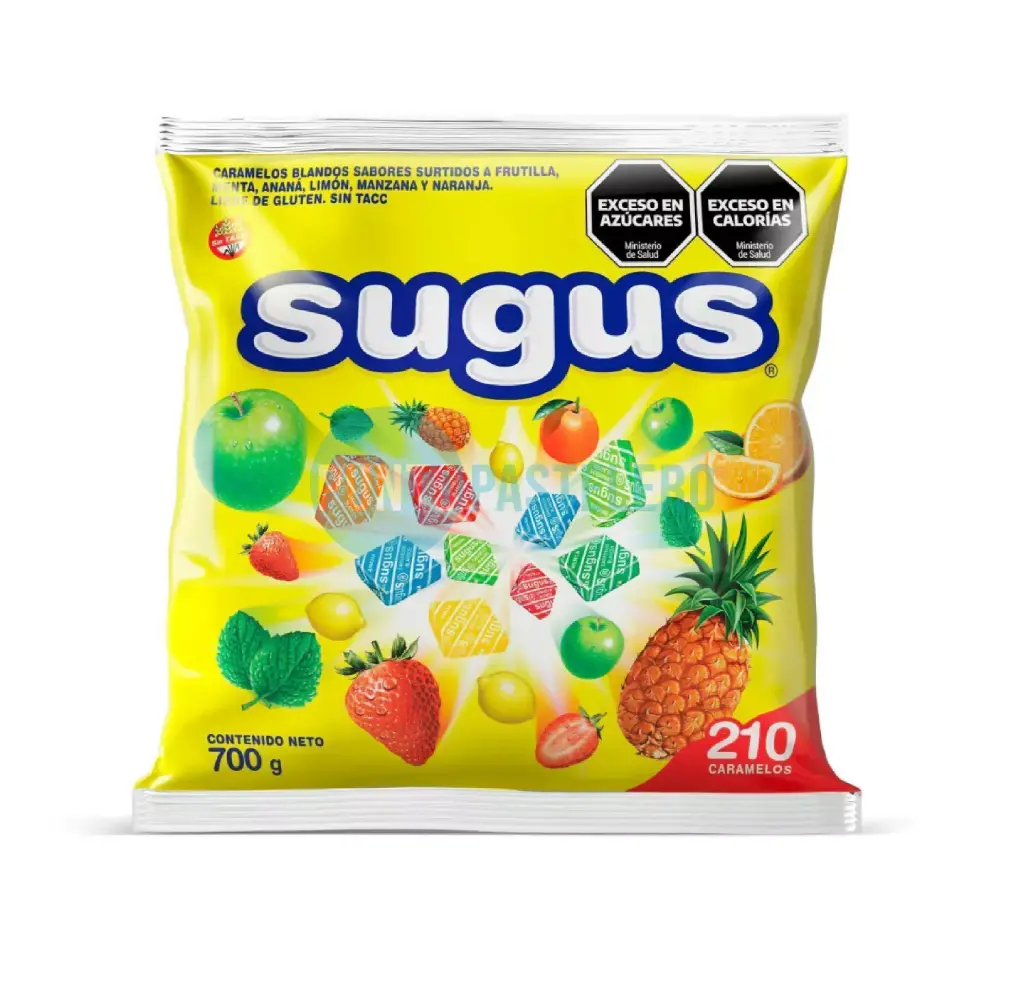 CARAMELOS SURTIDOS SUGUS ARCOR (X 700 GR.)