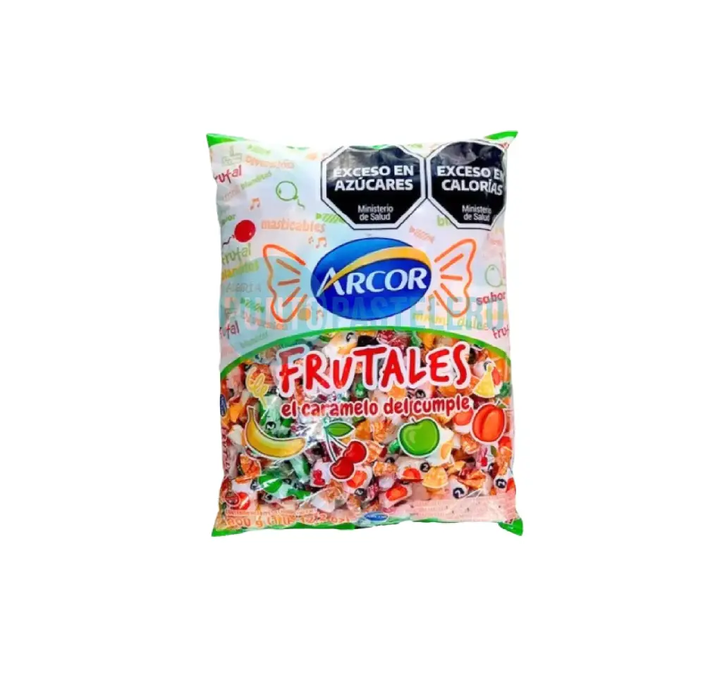 CARAMELOS ARCOR FRUTAL MASTICABLE (X 100 GR.)