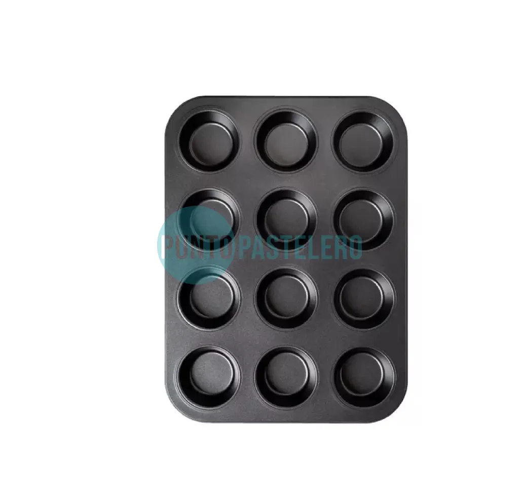 MOLDE ANTIADHERENTE PARA 12 CUPCAKES