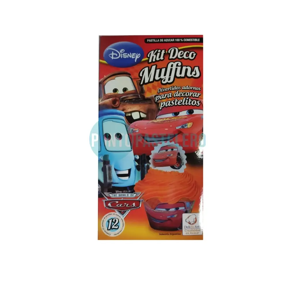 KIT DECO MUFFINS MICKEY (12 U.)