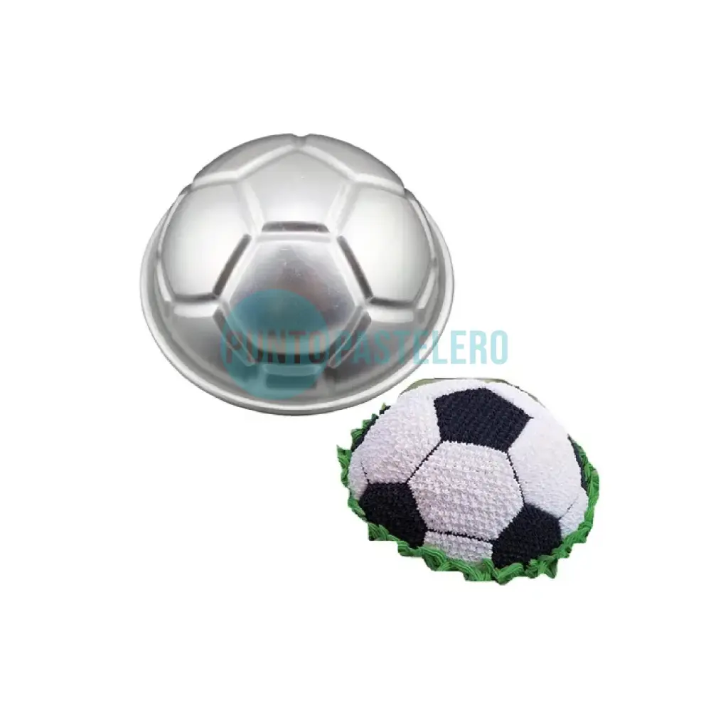 [PL1] MOLDE TORTERA ALUMINIO PELOTA DE FUTBOL