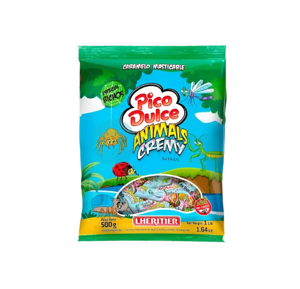 [7792860008830] CARAMELOS PICO DULCE ANIMALS CREMY (X 500 GR.)