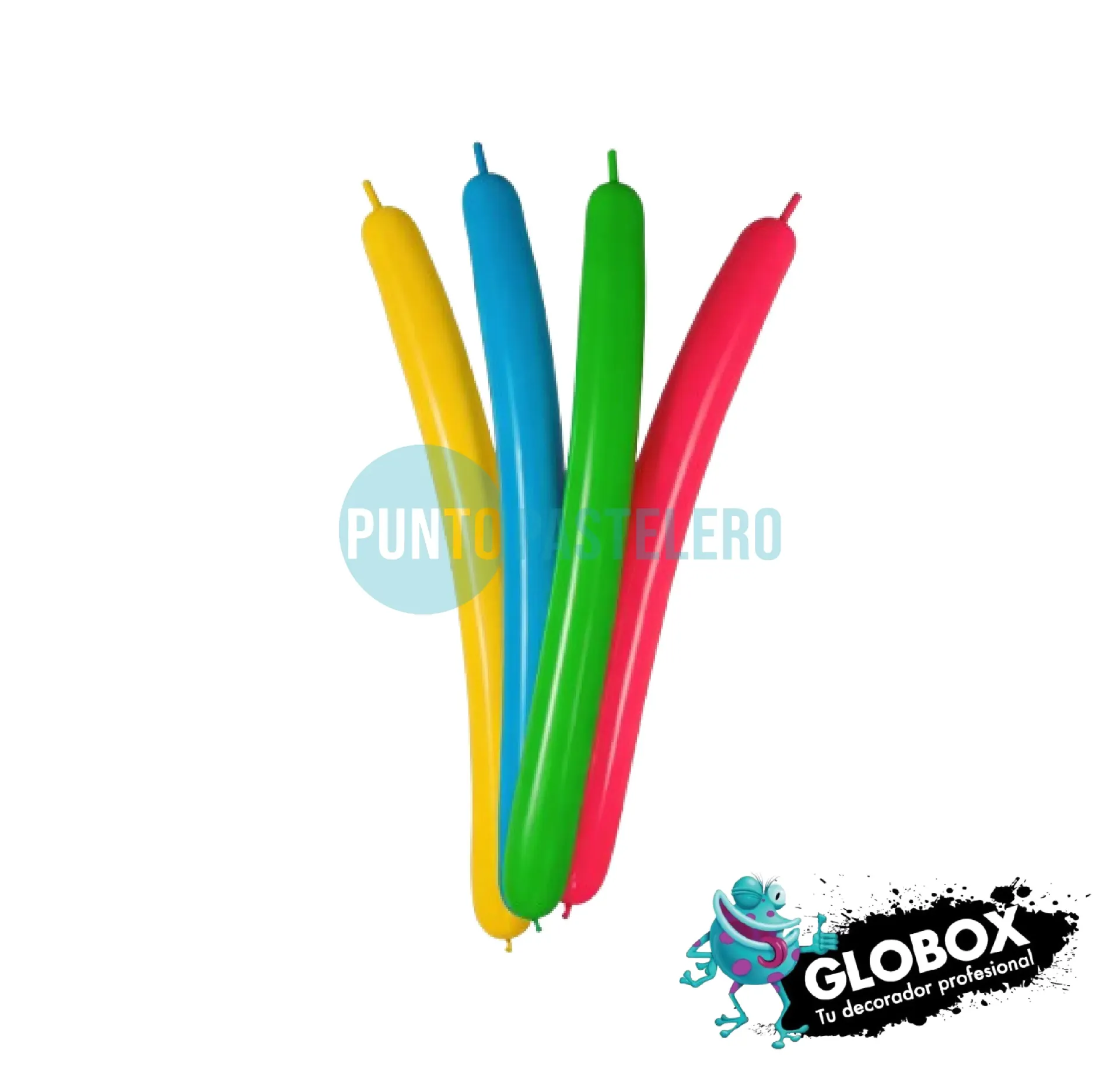 PACK GLOBO GLOBOLOGIA T260 GLOBOX MULTICOLOR (X 50 U.)