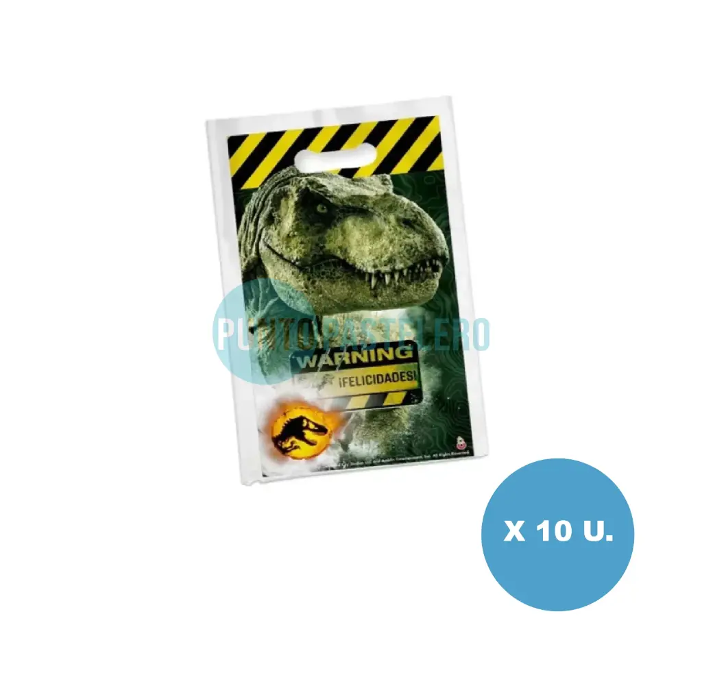 BOLSITA SORPRESITA JURASSIC WORLD (10 U.)