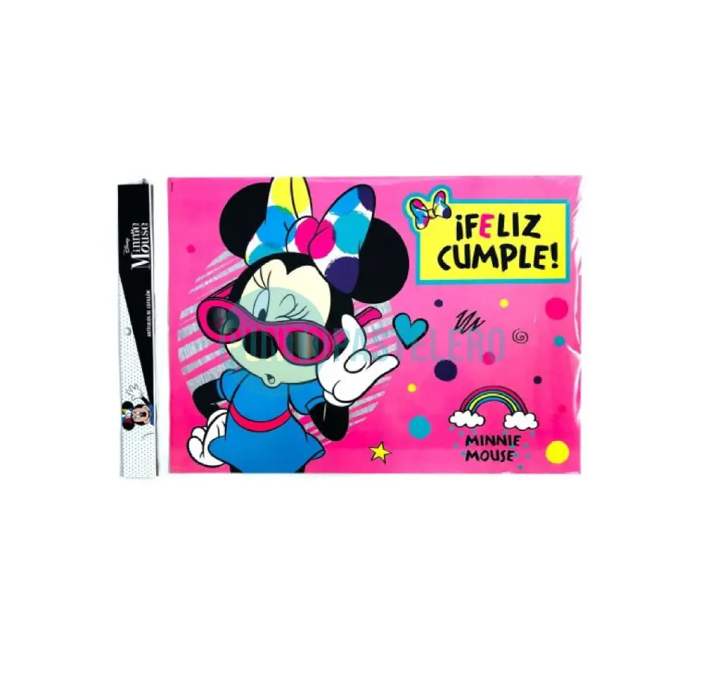 [7798218849643] AFICHE FELIZ CUMPLE MINNIE