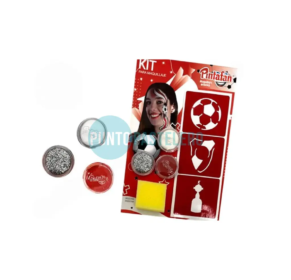 KIT PARA MAQUILLAJE FUTBOL MILLONARIO