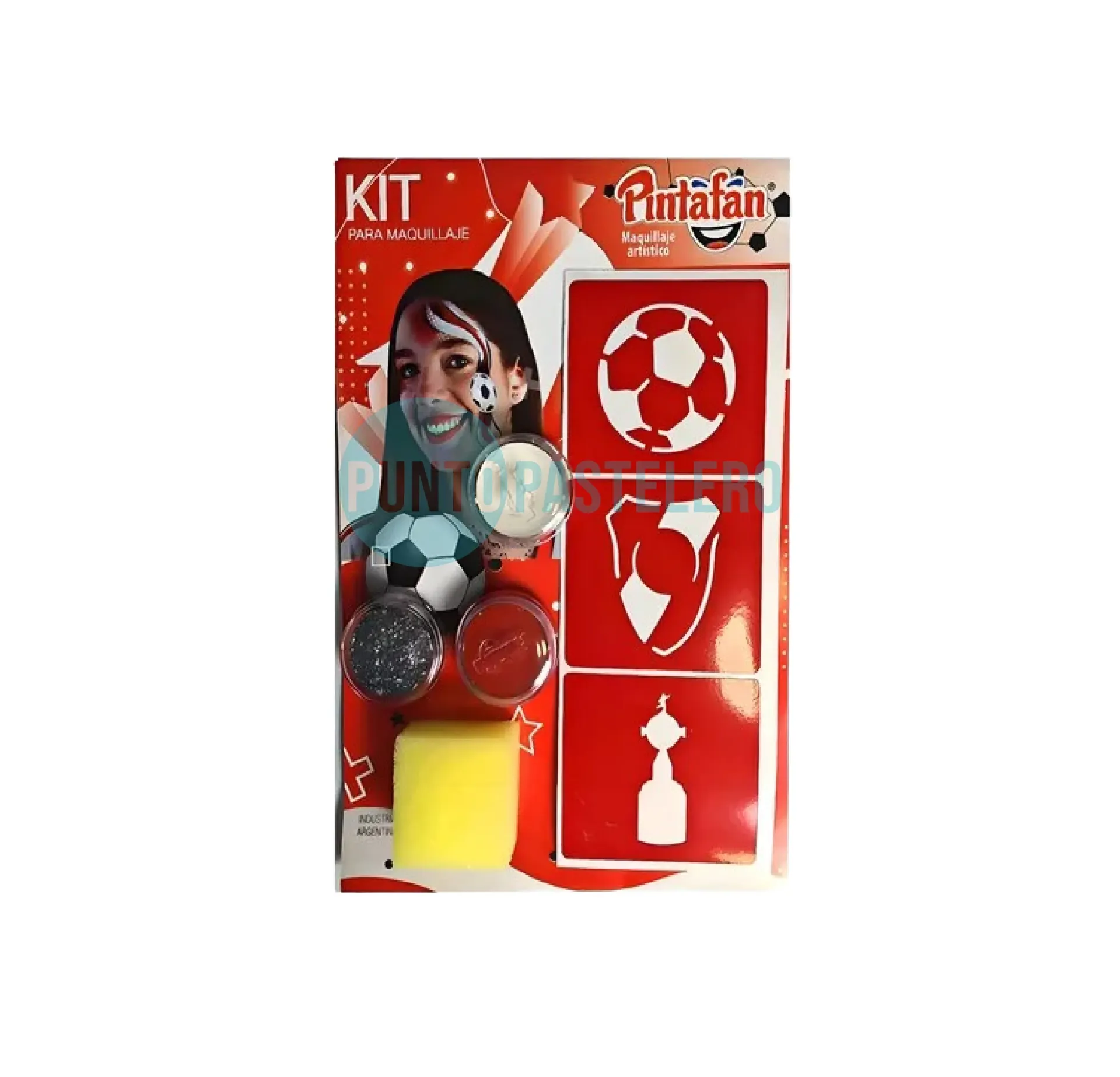 KIT PARA MAQUILLAJE FUTBOL MILLONARIO