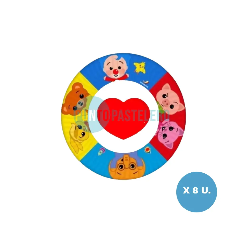 [779834240741] PLATO POLIPAPEL PLIM PLIM (8 U.)