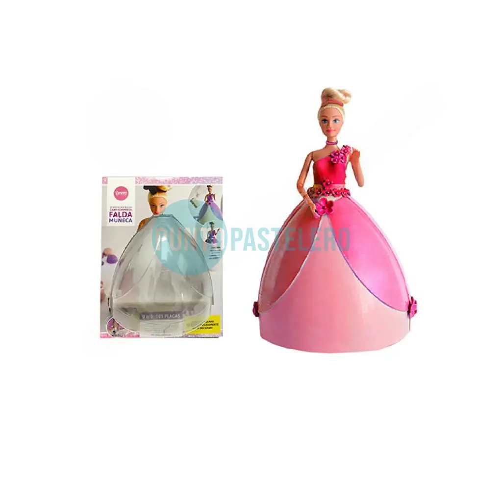 MOLDE PIÑATA FALDA MUÑECA (PARPEN)