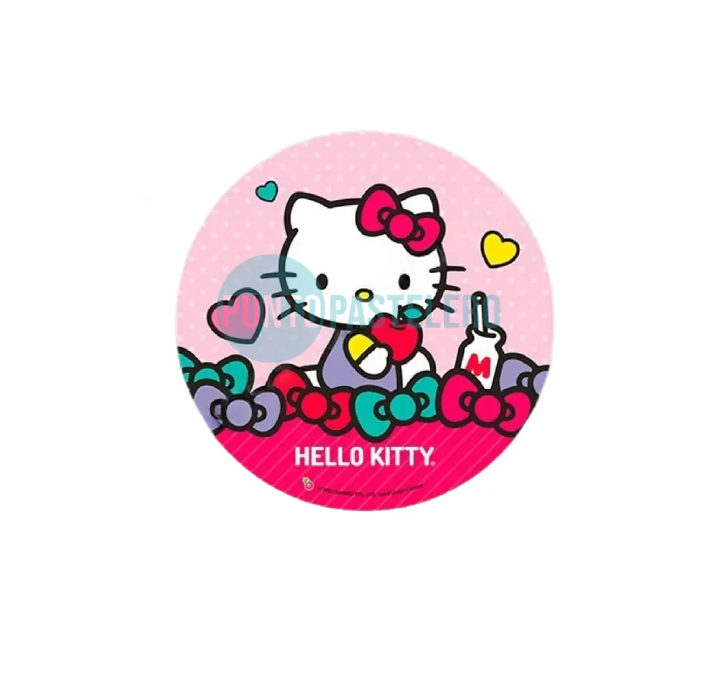 PLATO POLIPAPEL KITTY (8 U.)