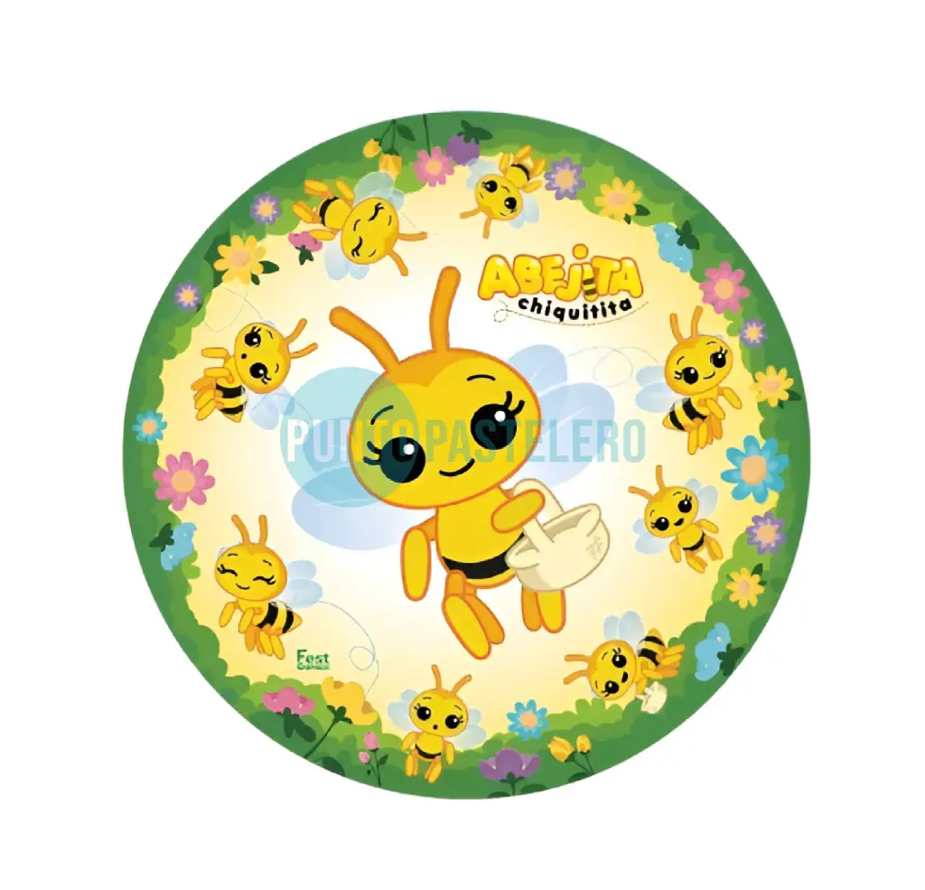 PLATO POLIPAPEL ABEJITA (8 U.)