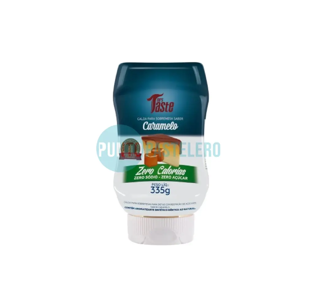 SALSA CARAMELO MR. TASTE (X 335 GR.) (CERO CALORIAS) (SIN AZUCAR)