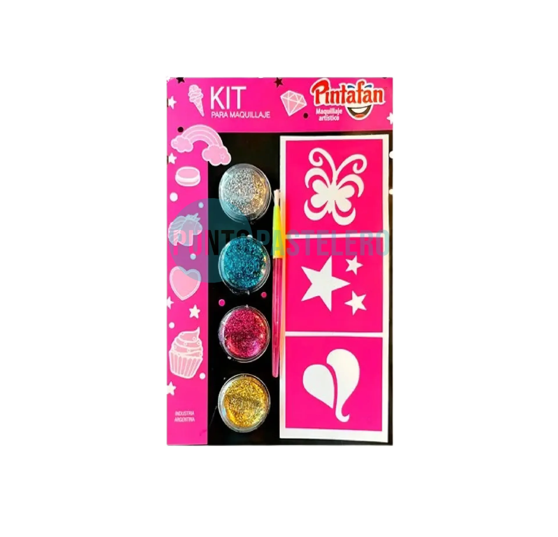 KIT MAQUILLAJE ARTISTICO NENA (X 4 U.)