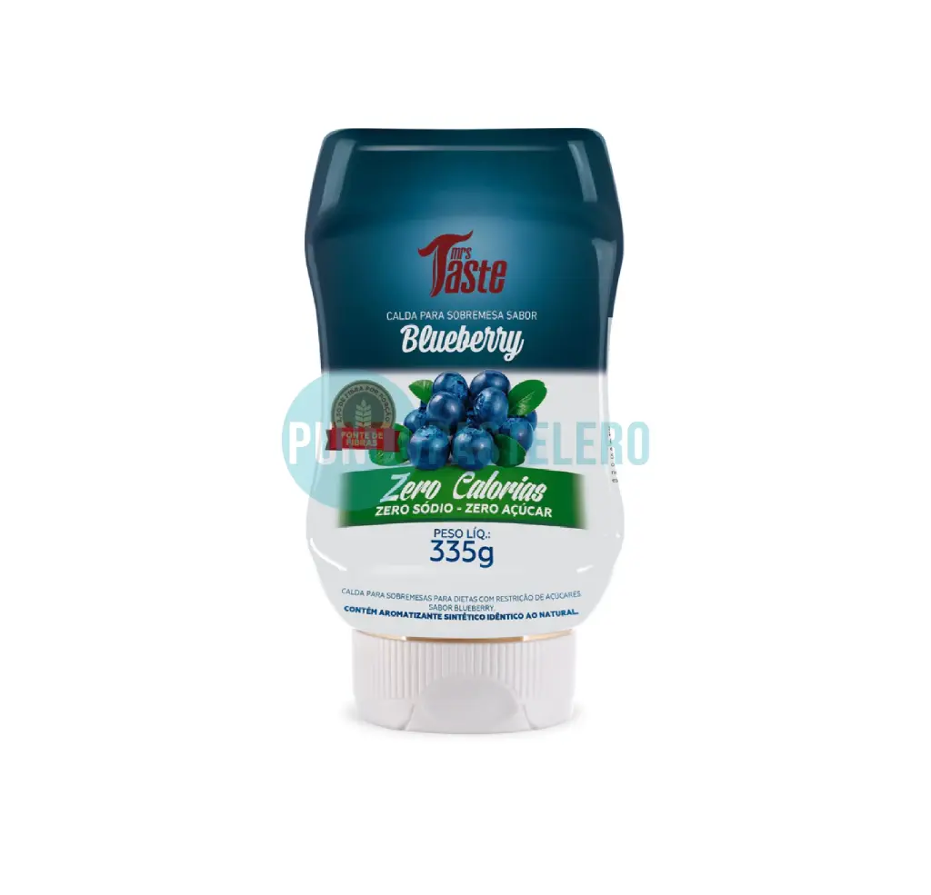 SALSA ARANDANOS MR. TASTE (X 335 GR.) (CERO CALORIAS) (SIN AZUCAR)