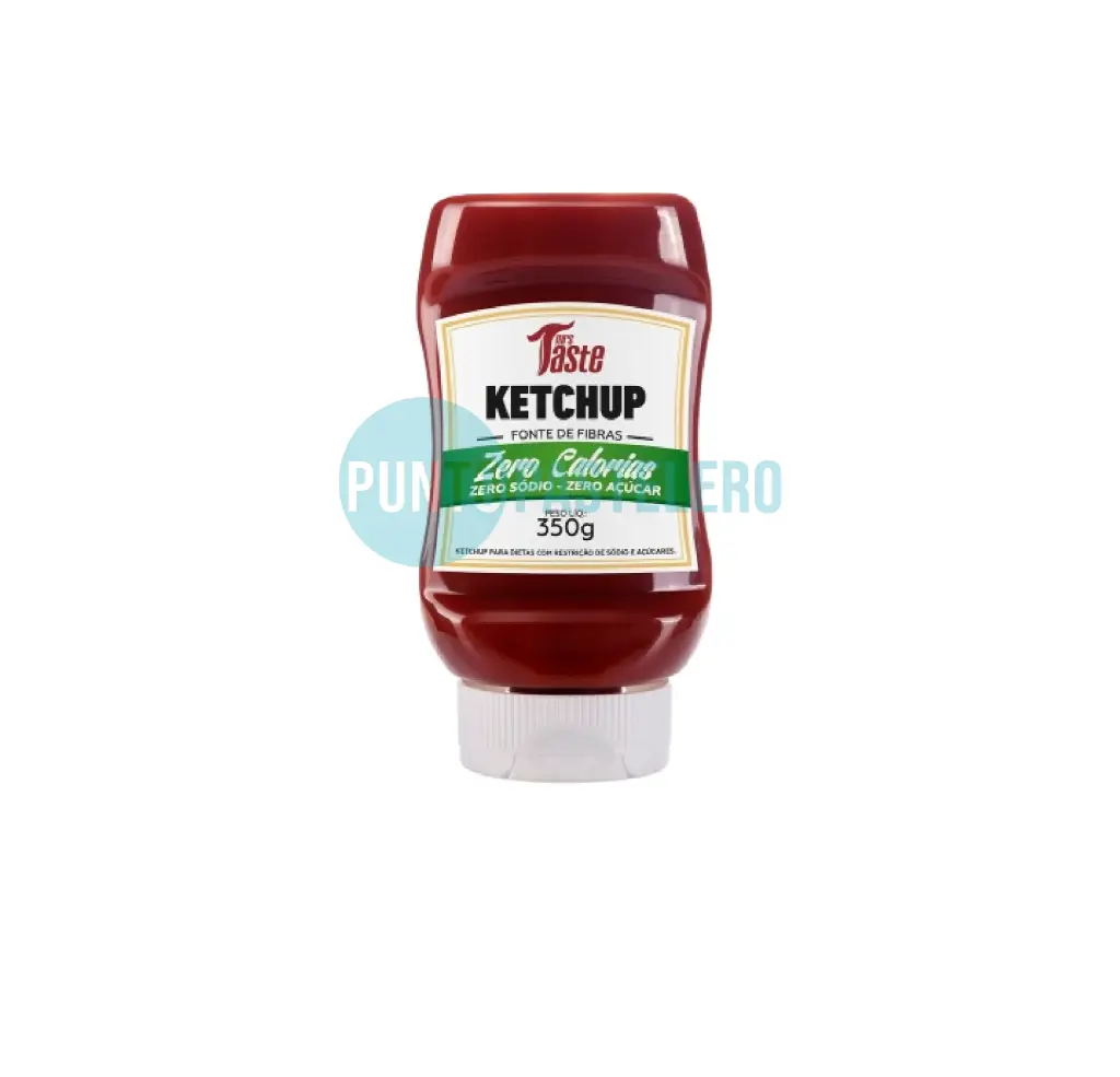 [7896573360343] SALSA KETCHUP MR. TASTE (X 350 GR.) (CERO CALORIAS) (SIN AZUCAR)