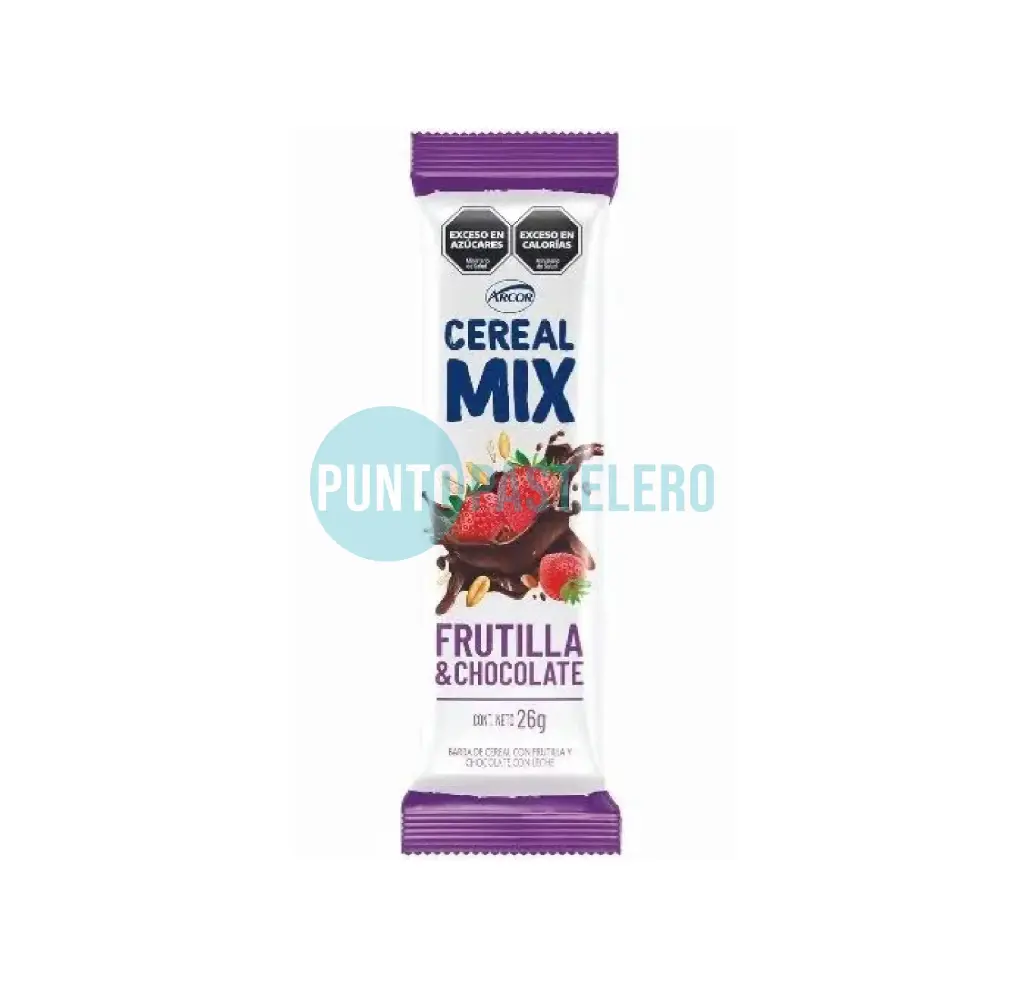 CEREAL MIX CHOCOLATE Y FRUTILLA (X 23 GR.)