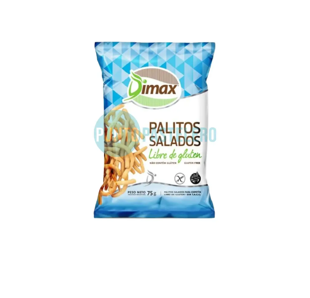 PALITOS SALADOS DIMAX (X 75 GR.) (SIN TACC)